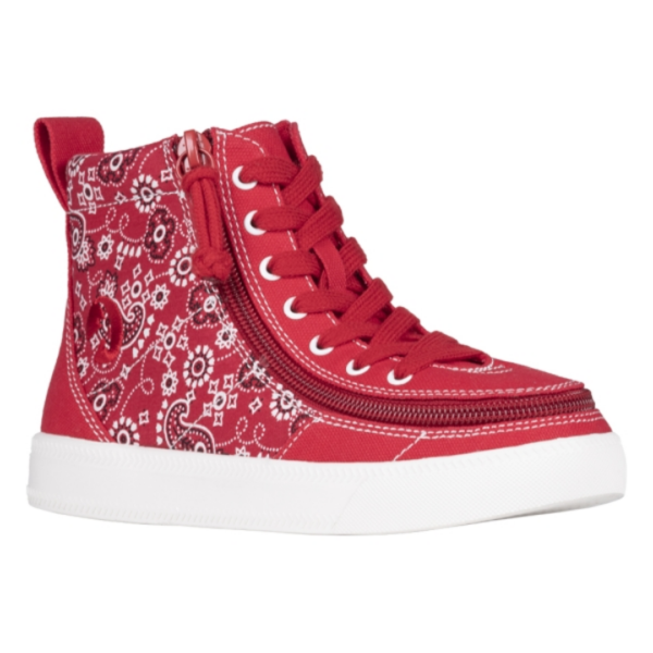 zapatos red paisley